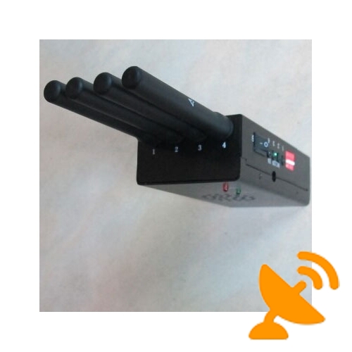 Portable GPS & Mobile Phone Signal Jammer 20M - Click Image to Close