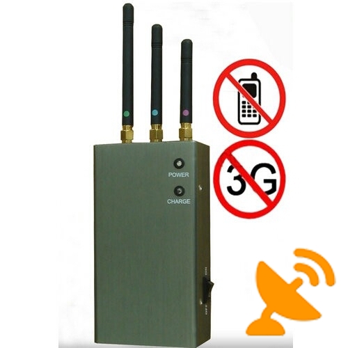 Portable Cellular Phone Signal Jammer Blocker 10M - Click Image to Close