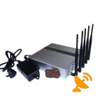 Desktop Remote Control GPS Jammer Cell Phone Blocker 40M