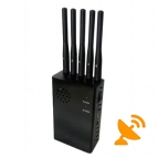 Handheld 3G Cell Phone Jammer + GPS Blocker + Wifi Jammer with Fan 20M