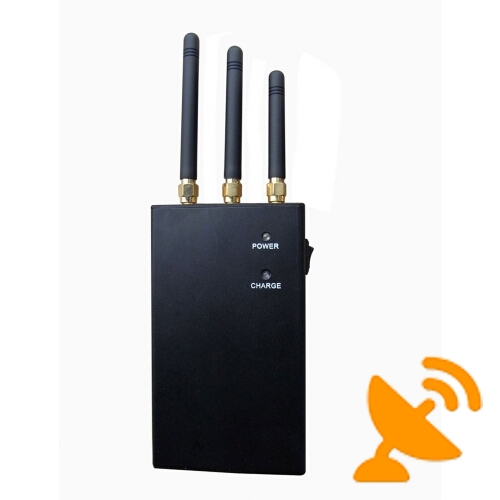 High Power Mobile Phone Portable Jammer 20M - Click Image to Close