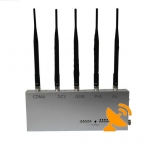 Remote Control 3G GSM CDMA DCS PCS Mobile Phone Jammer 20M