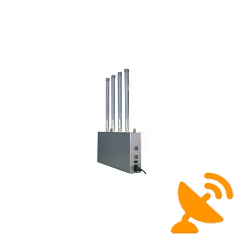 3G GSM CDMA DCS PHS Signal Jammer Blocker - 120M - Click Image to Close