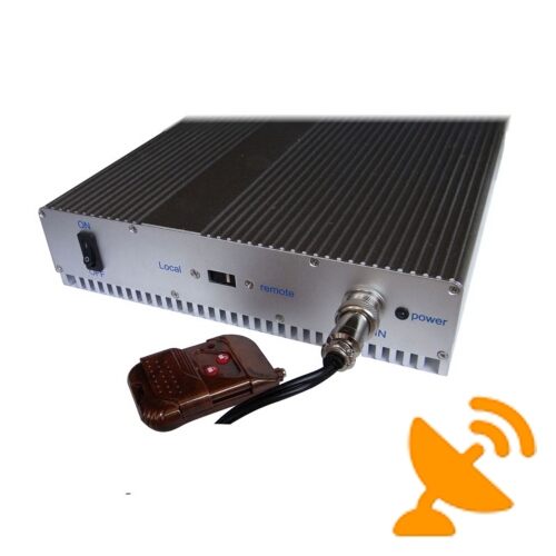 5 Band Cell Phone Jammer with Remote Control 40M - Click Image to Close