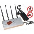 4 Antennas Mobile Phone Jammer with Remote Control 30M