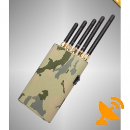 Handheld Mobile Phone GPS Wifi Jammer Blocker 15M