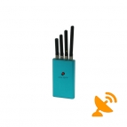 Medium Power Portable Cell Phone Jammer GSM 3G CDMA DCS 10M