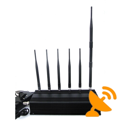 Cell Phone + Lojack + GPS Multifunctional Jammer 40M - Click Image to Close