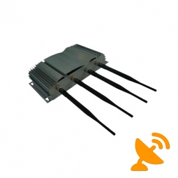 4 Antennas Cell Phone Jammer 30M