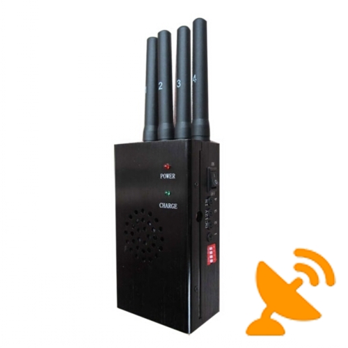 High Power Portable GPS & Cell Phone Signal Blocker Jammer 20M - Click Image to Close