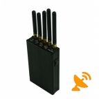 5 Antenna Portable CellPhone & GPS & Wifi Signal Blocker 15M