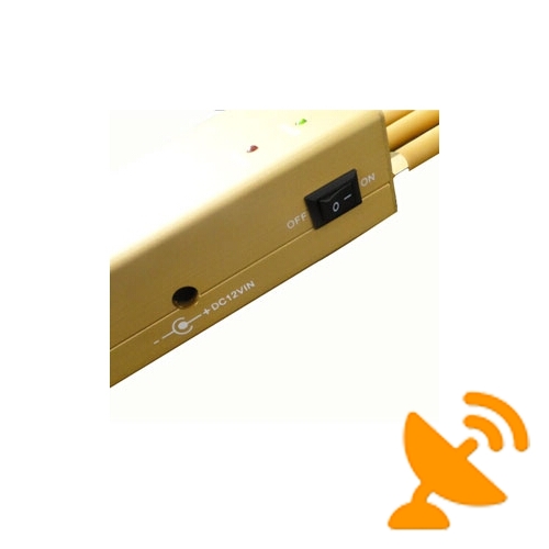 Handheld GPS + 3G Cell Phone Jammer 20M - Click Image to Close