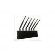 6 Antennas Desktop Cell Phone + GPS + Wifi Jammer Blocker 20M