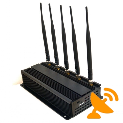 High Power GPS & Cell Phone Signal Jammer 40M - Click Image to Close