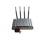 4 Antennas Adjustable Cell Phone Jammer with Remote Control 40M