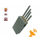 Portable GPS & Wifi & Mobile Phone Jammer 15M