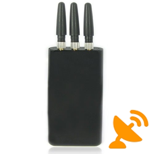 GSM CDMA DCS PHS 3G Cell Phone Signal Jammer 10M - Click Image to Close