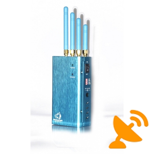 High Power Portable GPS Jammer All GPS Signal 15M - Click Image to Close