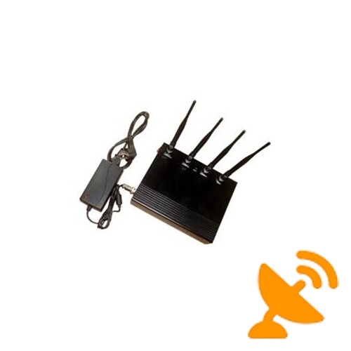 5-Band Mobile Phone Signal Jammer Blocker 25M - Click Image to Close