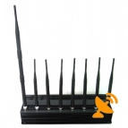 8 Antenna All in one for all Cellular,GPS,WIFI,Lojack,Walky-Talky Jammer system 60M