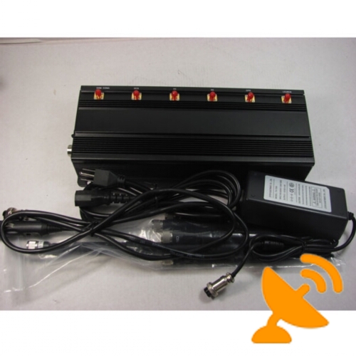 CellPhone & Lojack & GPS Multifunctional Jammer 40M - Click Image to Close