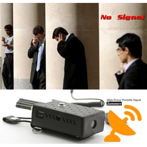 Advanced Portable 3G Cell Phone Jammer 20M - Click Image to Close