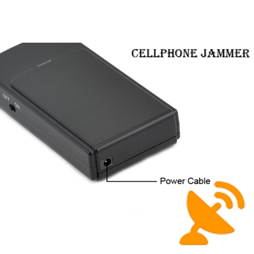 Mini Portable Jammer GSM CDMA DCS 3G for Cell Phone Style 10M - Click Image to Close