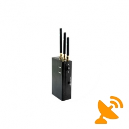3 Antenna Wireless Video & 2.4G & Bluetooth & Wifi Jammer 15M