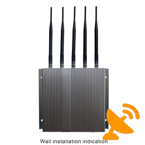 Desktop Remote Control GPS & Cell Phone Jammer 40M - Click Image to Close