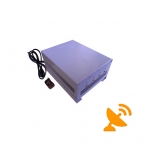 30W Cell Phone Jammer with Remote Control and Directional Panel Antenna 80M