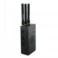 3 Antenna Portable 2G Cell Phone + Wireless Video Wifi Jammer Blocker with Cooling Fan 15M