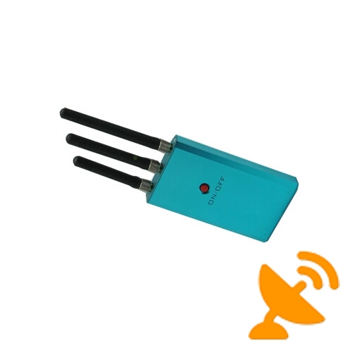 Mini Blue Cell Phone Jammer - CDMA,DCS,3G 10M - Click Image to Close