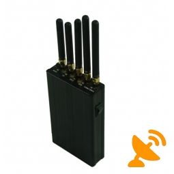 5 Antenna Portable CellPhone & GPS & Wifi Signal Blocker 15M