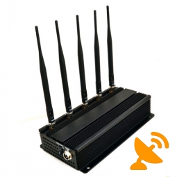 High Power 3G GSM CDMA DCS PCS Mobile Phone Jammer 40M