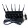 6 Antenna Adjustable High Power Cellphone + GPS + Wifi Jammer Blocker 50M