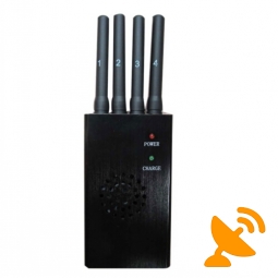 Portable High Power 3G 4G Wimax Cell Phone Jammer 15M