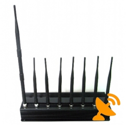 8 Antenna All in one for all 3G 4G Cellular,GPS,WIFI,Lojack Jammer system 60M