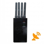 Portable High Power 3G 4G Wimax Cell Phone Jammer 15M