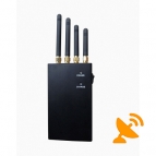 4 Antenna Portable Cell Phone Jammer GPS Blocker 20M