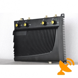 Adjustable Mobile Phone Jammer GPS Jammer with Remote Control 40M