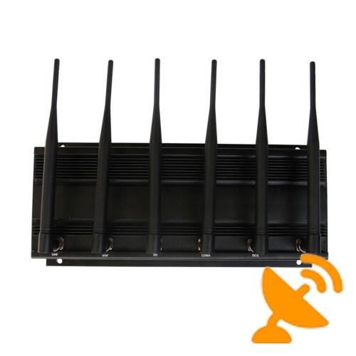 Advanced High Power Cell Phone & GPS & Wifi Jammer 40M - Click Image to Close