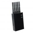 5 Antenna Portable 3G Mobile Phone Jammer,GPS Jammer,Wifi Jammer 15M