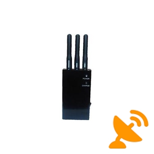 5 Bands Portable GPS + Cellular Phone Signal Blocker 10M - Click Image to Close