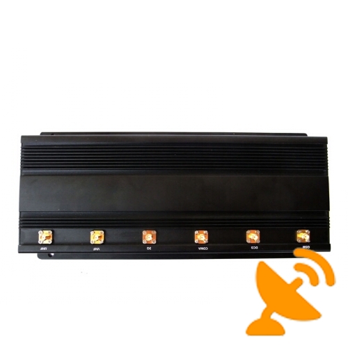 Multifunctional Cell Phone & Lojack & GPS Jammer 40M - Click Image to Close