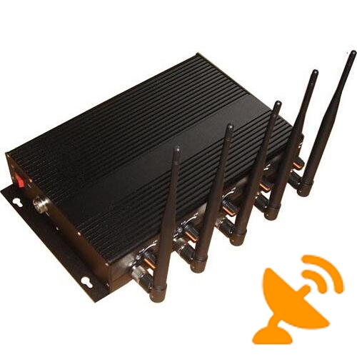 3G Adjustable Cell Phone Signal Jammer 25M - Click Image to Close