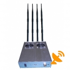 5 Antenna 3G Cell Phone & WIFI Jammer 50M