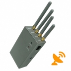 High Power Portable 3G Cell Phone Signal Jammer Blocker 15M