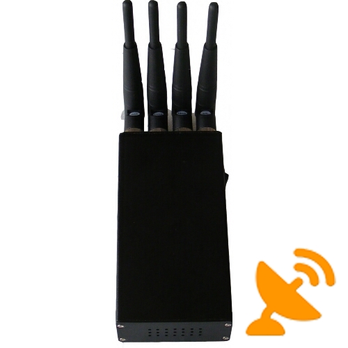 Handheld Mobile Phone Signal Jammer 3G GSM CDMA DCS PHS Signal 15M - Click Image to Close
