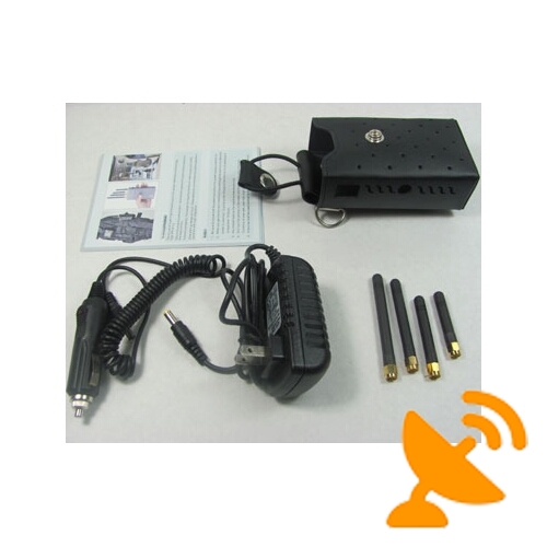 Portable Mobile Jammer with GPS L1 Wifi Signal 15M - Click Image to Close
