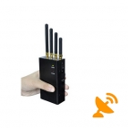 Portable 4G Lte Jammer 3G Mobile Phone Jammer 20M